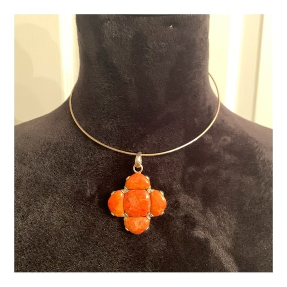 Beautiful Barse Southwest-Inspired Pendant With 925 Silver, Pre-Owned - Picture 4 of 6